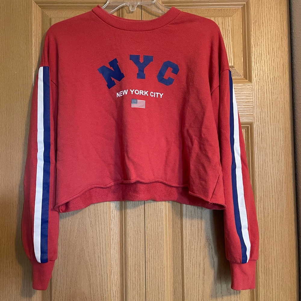 Women’s Long Sleeve Crop Too